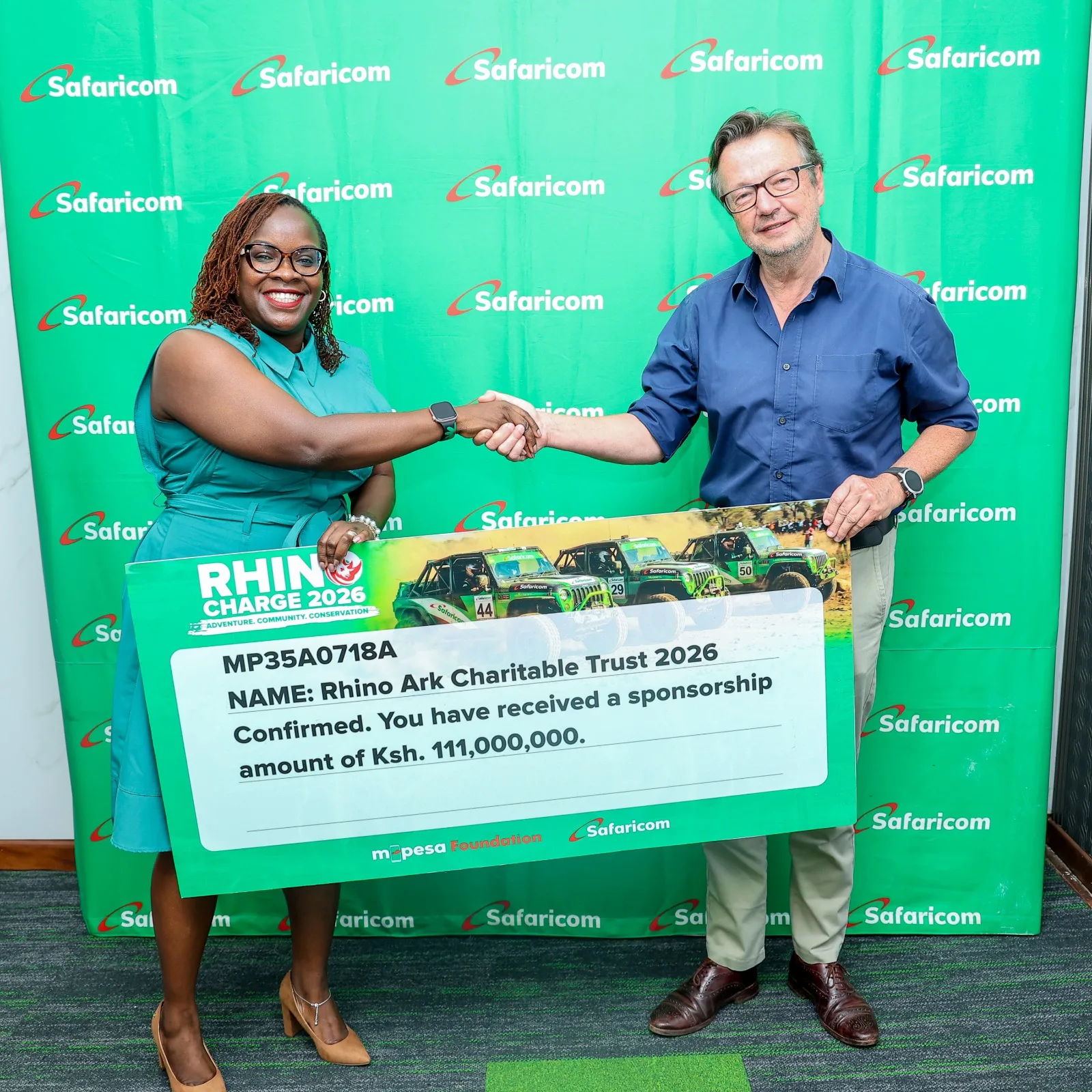 Safaricom Positions Rhino Charge as a Flagship of Tech-Driven Conservation with KES 114M Commitment 1 3333